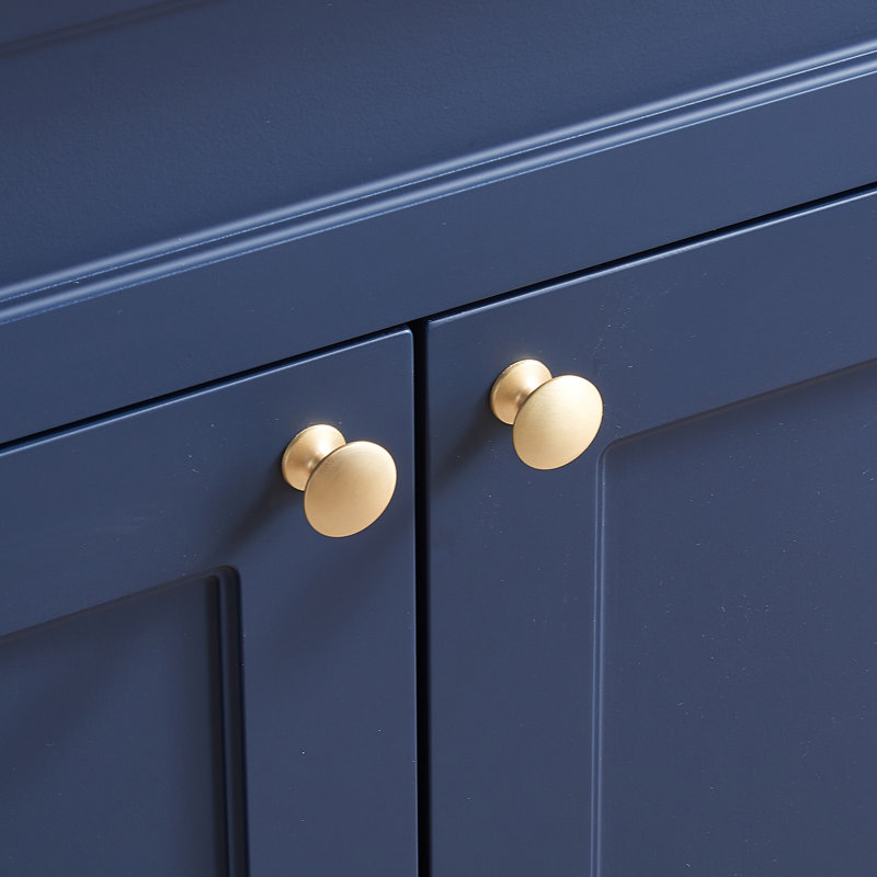 Ebern Designs Latay 36" Modern Blue Freestanding Single Bathroom Vanity Set Wayfair